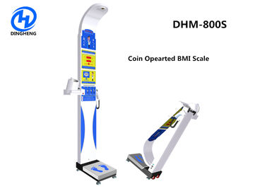Coin Operated Height And Weight Measuring Scale With Blood Pressure And BMI Calculate