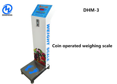 China DHM - 3 Coin Operated Luggage Scales For Hotel / Airport supplier