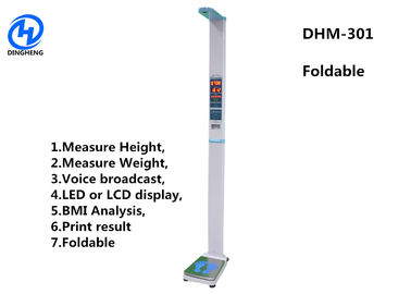 High Precision BMI Checking Machine , Adult Body Weight Measurement Machine