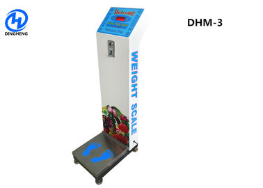 China coin operated weighing scales with LED Dislay and voice broadcast supplier
