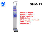 Body Weight Measurement Machine , Digital Scale With Height Measurement