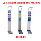 China Ultrasonic Height Measuring Scale , Height And Weight Machine With Music company