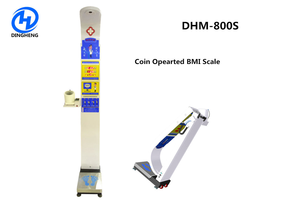 DHM - 800S Foldable Height And Weight Measuring Scale With Bmi Blood Pressure