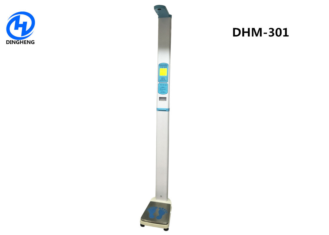 Automatic Digital Height And Weight Scale 200cm Height Range Flexible To Move