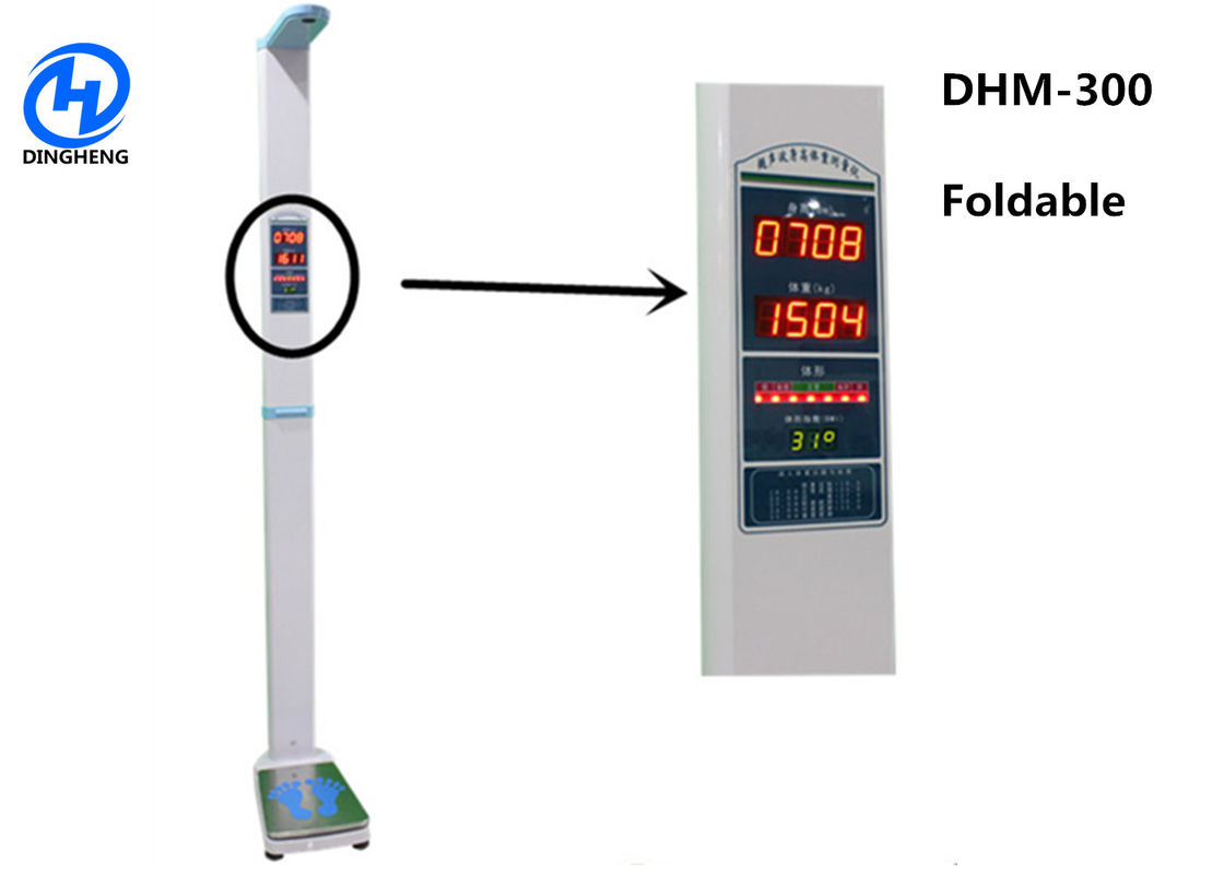 Medical BMI Weight Machine , Microcomputer Control Digital BMI Weight Scale