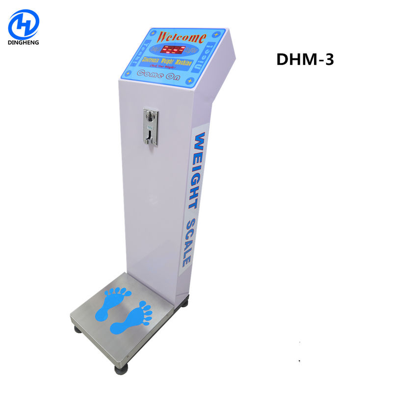 Digital Coin Operated Luggage Scales 500kg Rated Load Flexible To Move