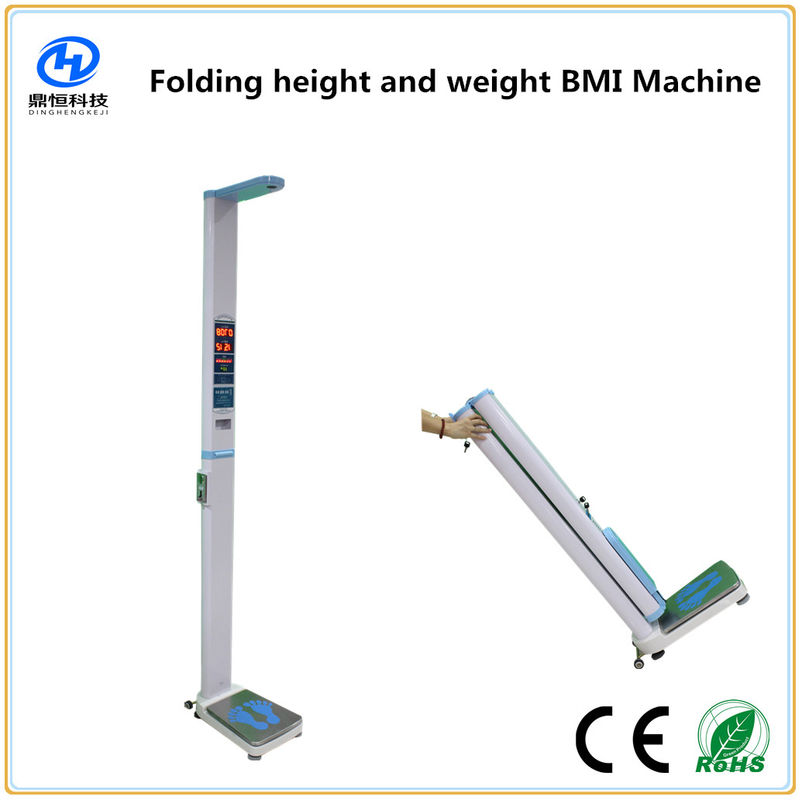 High Accurate Digital Height And Weight Scale With Printer Aluminum Alloy Material