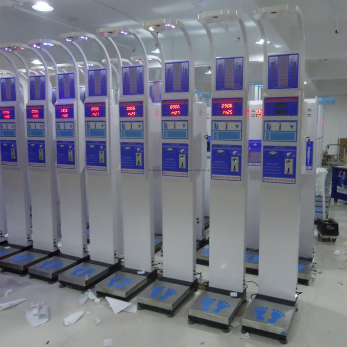 Body Weight Measurement Machine , Digital Scale With Height Measurement