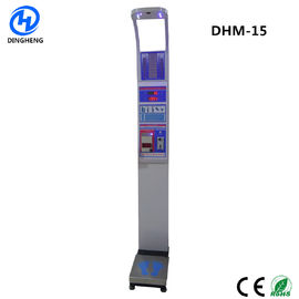 AC110V - 220V Ultrasonic Height And Weight Machine For Adults 500kg Rated Load
