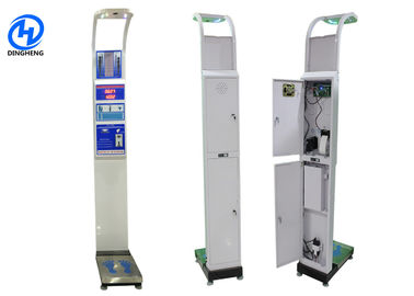Custom Coin Operated Weight Scale Machine , Ultrasonic Height And Weight Machine