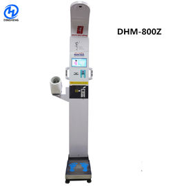 China Personal Digital Height And Weight Scale , Coin Operated Human Body Analysis Scale supplier