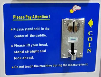 Coin Operated Height And Weight Measuring Scale