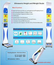 Coin Operated Height And Weight Measuring Scale