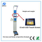 Ultrasonic height weight scales with blood pressure , temperature, fat mass  for medical  Equipment