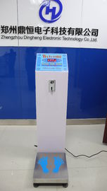 Vertical Coin Operated Luggage Scales With 500kg Load Cell And 0.1 Kg Accuracy