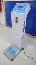 Coin Operated Weight Measurement Machine / Airport Luggage Scale With 500kg Load Cell