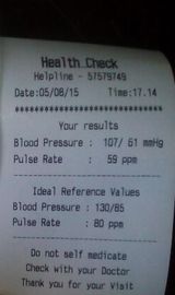 Medical Automatic Bp Machine / Portable Blood Pressure Monitor Machine
