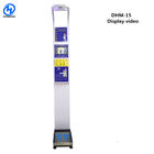 China DHM-15 gym weight scale  Height and weight scale display video and advertising weight measurement coin BMI Scale company