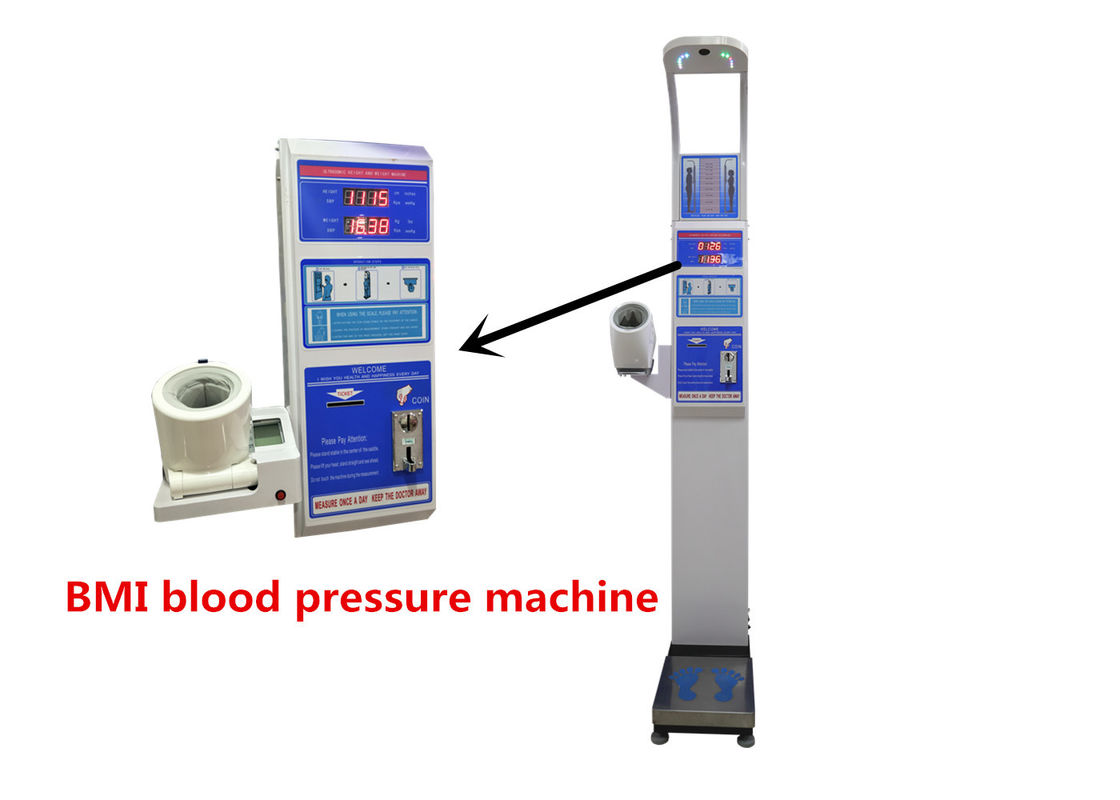 Microcomputer Controlled Height And Weight Machine , Medical Grade Digital Scale