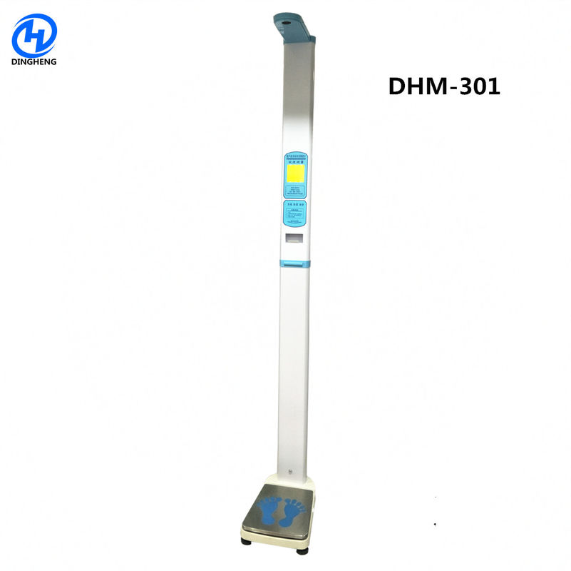 BMI Analyzer Digital Height And Weight Scale Aluminum Alloy Material 200kg Load