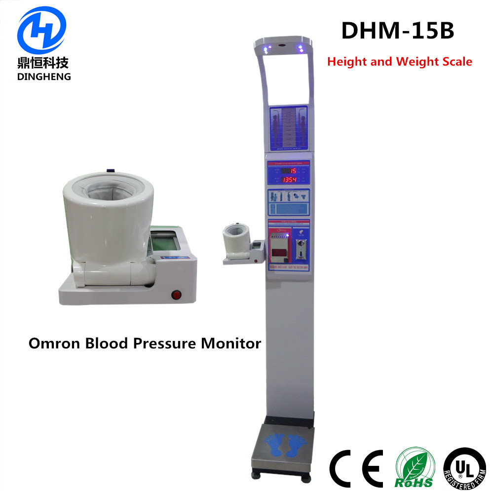 Height Weight BMI Blood Pressure Machine , High Precision Weight And ...